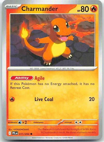 Charmander - Phantasmal Flame #011/094