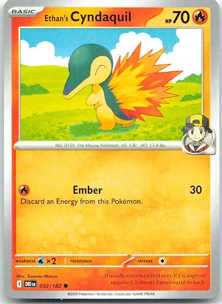 Ethan's Cyndaquil - Destined Rivals #032/182