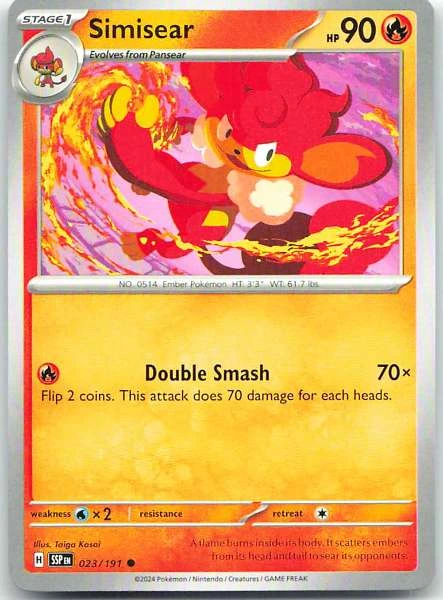 Simisear - Surging Sparks #023/191