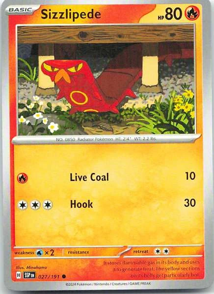 Sizzlipede - Surging Sparks #027/191