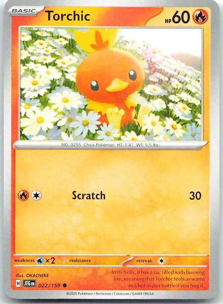 Torchic - Journey Together #022/159