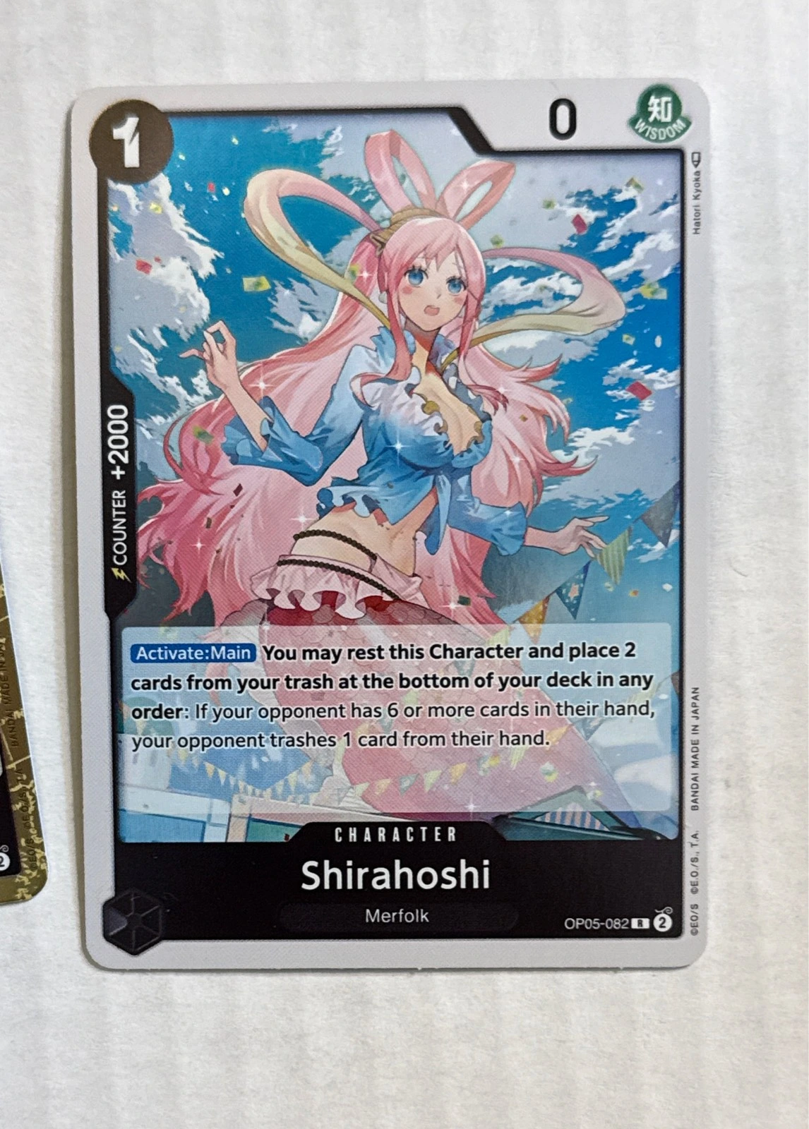 Shirahoshi - Awakening of the New Era #OP05-082