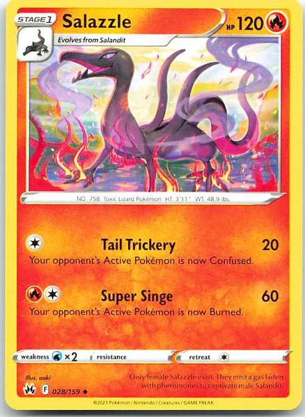 Salazzle - Crown Zenith #028/159