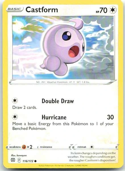 Castform - Brilliant Stars #116/172