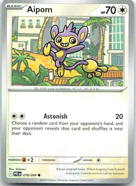 Aipom - Phantasmal Flames #078/094