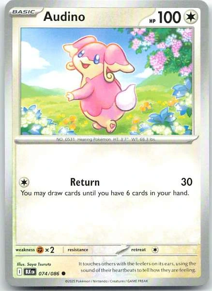 Audino - Black Bolt #074/086