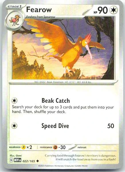 Fearow - 151 #022/165