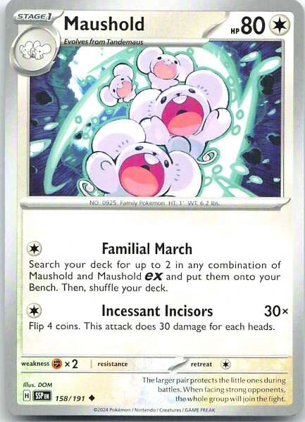 Maushold - Surging Sparks #158/191