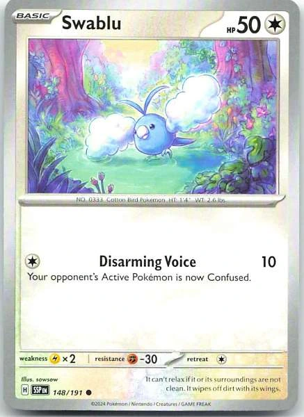 Swablu - Surging Sparks #148/191