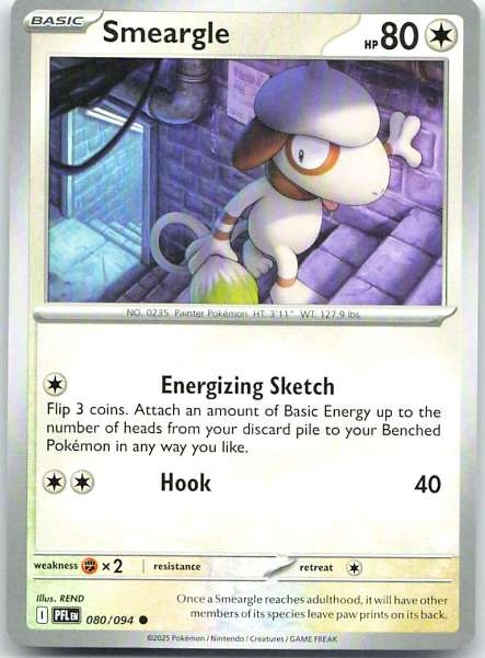 Smeargle - Phantasmal Flames #080/094