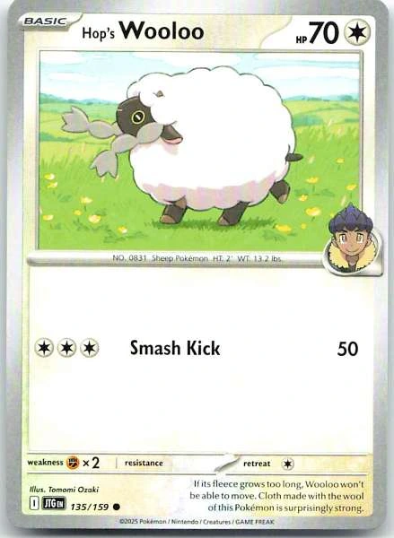 Hop's Wooloo - Journey Together #135/159