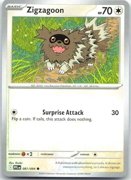 Zigzagoon - Phantasmal Flames #081/094