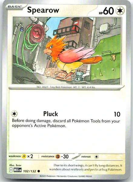 Spearow - Diamond & Pearl #102/132
