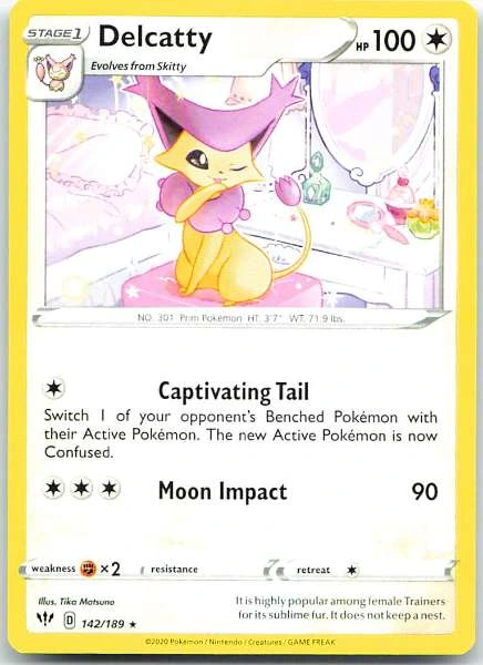 Delcatty - Darkness Ablaze #142/189