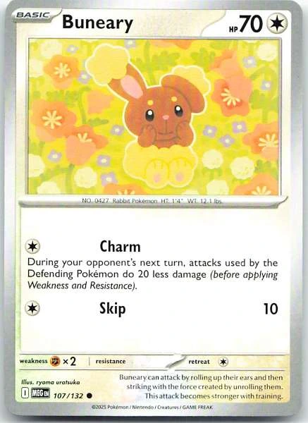 Buneary - Diamond & Pearl #107/132