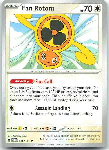 Fan Rotom - Prismatic Evolutions #085/131