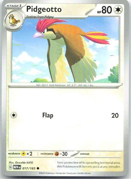 Pidgeotto - 151 #017/165