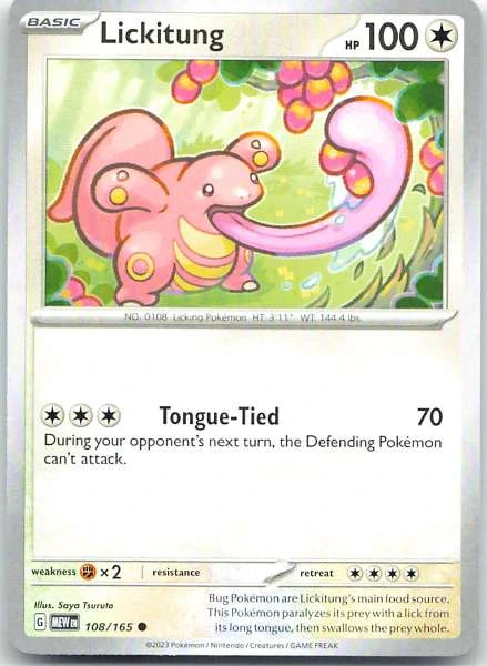 Lickitung - 151 #108/165