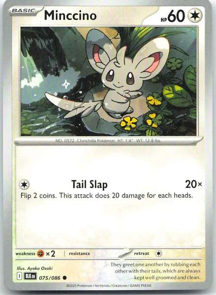 Minccino - Black Bolt #075/086