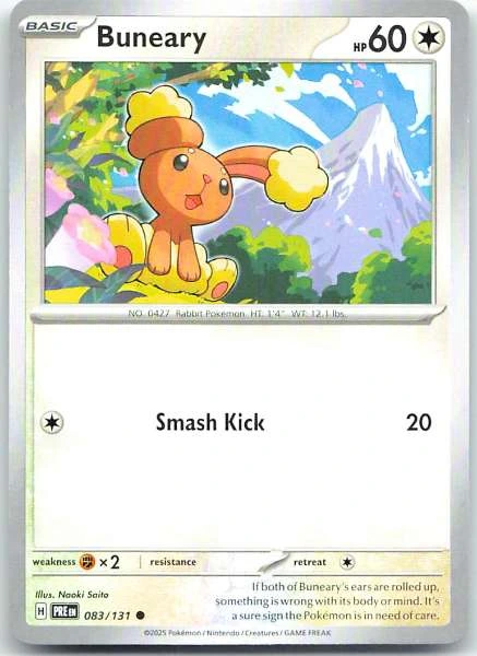Buneary - Prismatic Evolutions #083/131