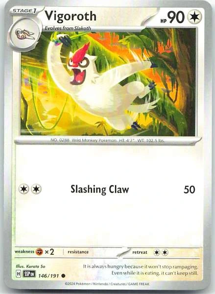 Vigoroth - Surging Sparks #146/191