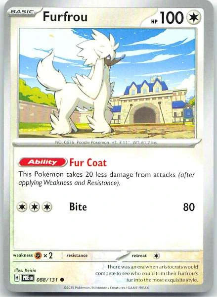 Furfrou - Prismatic Evolutions #088/131