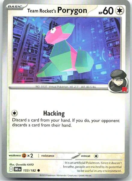 Team Rocket's Porygon - Destined Rivals #153/182