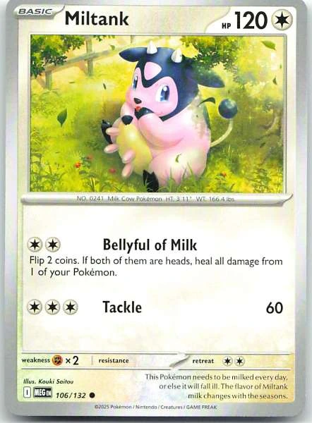 Miltank - Mega Evolution #106/132