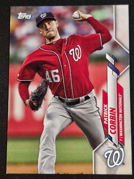 Patrick Corbin - 2020 Topps Factory Team Set #WAS-6