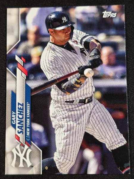 Gary Sanchez - 2020 Topps New York Yankees Team Set #NYY-4