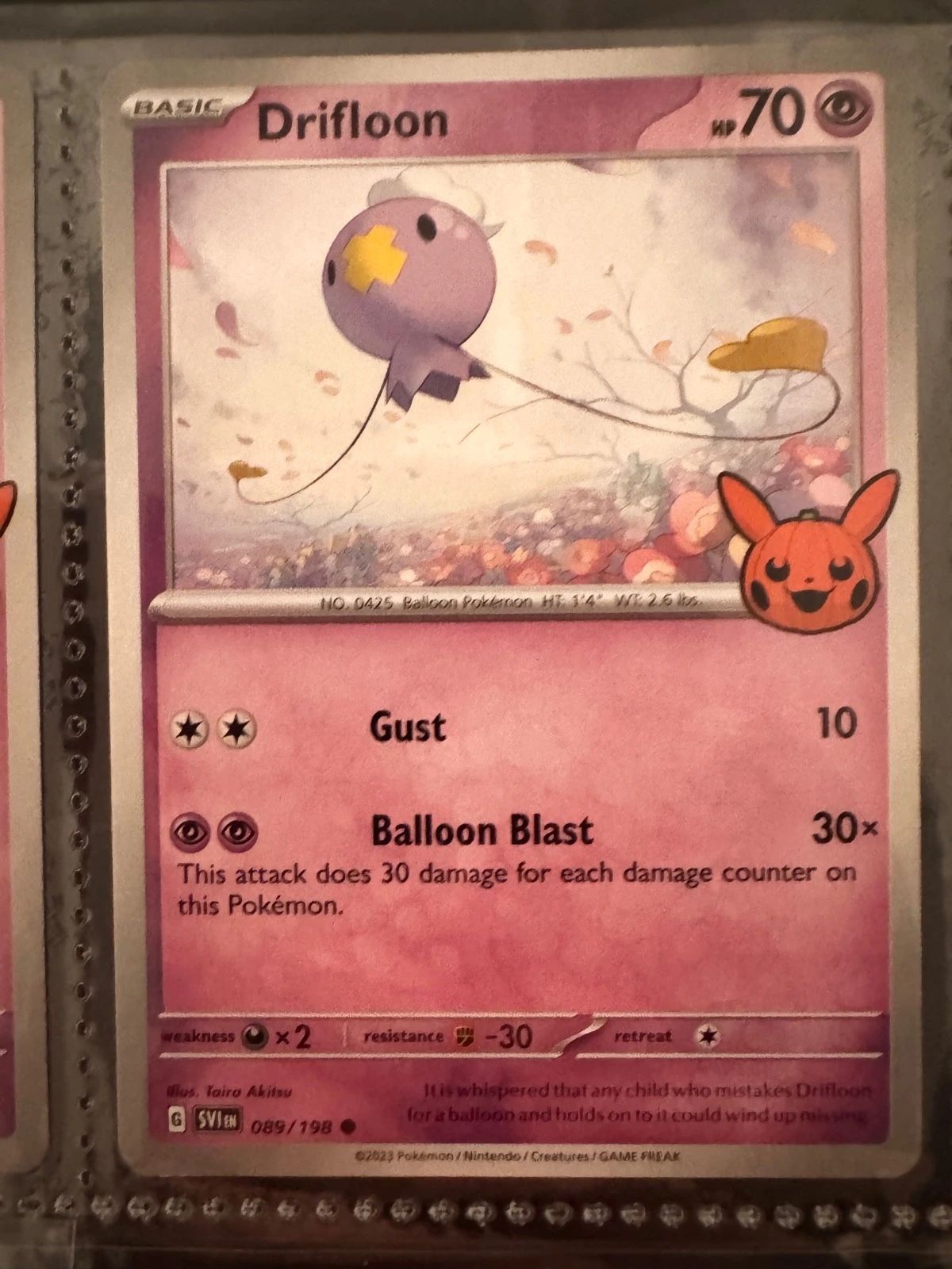 Drifloon - Trick or Trade 2023 #089/198