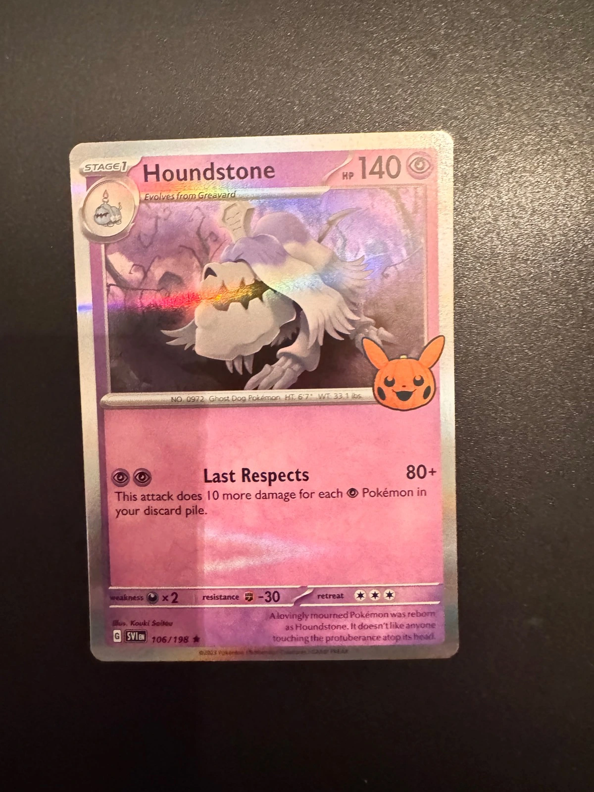 Houndstone - Trick or Trade 2023 #106/198