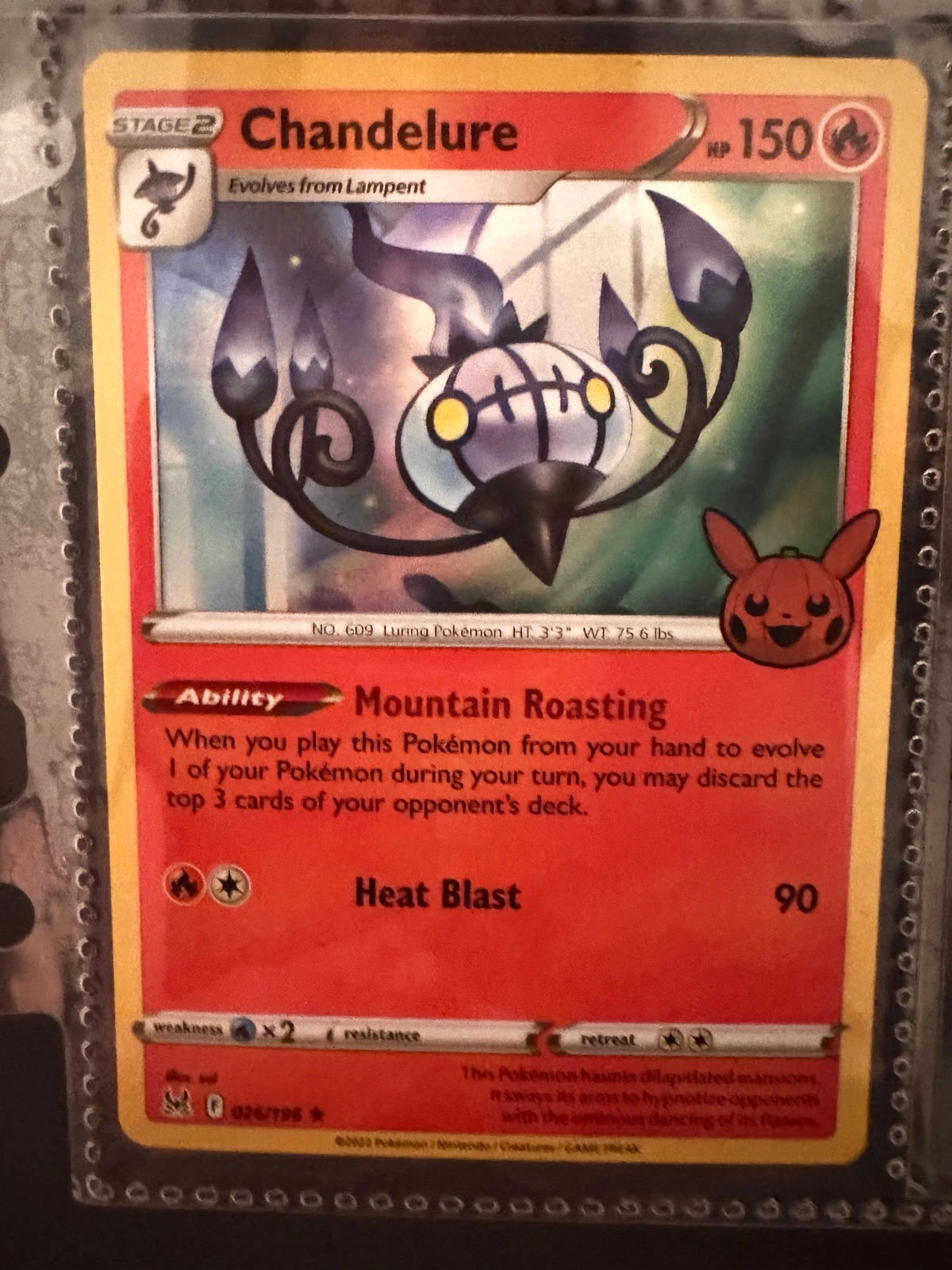 Chandelure - Trick or Trade 2023 #026/196