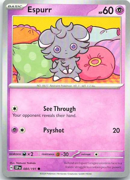 Espurr - Surging Sparks #084/191