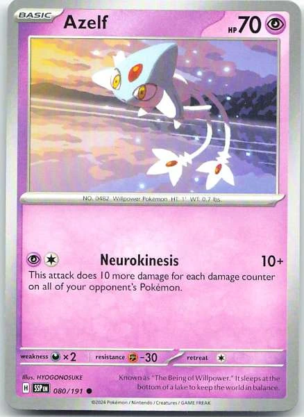 Azelf - Surging Sparks #080/191