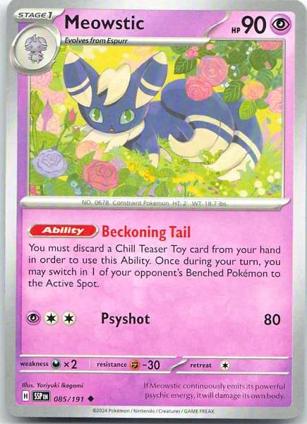 Meowstic - Surging Sparks #085/191