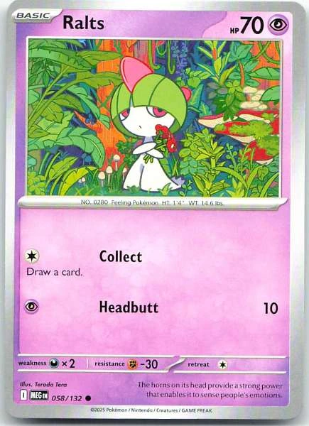 Ralts - Mega Evolution #058/132
