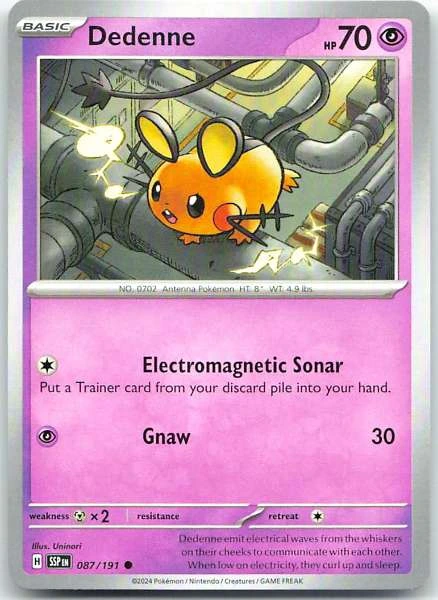 Dedenne - Surging Sparks #087/191