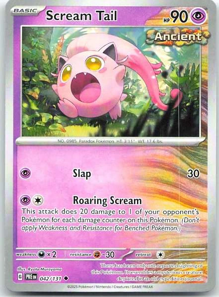 Scream Tail - Prismatic Evolutions #042/131