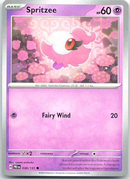 Spritzee - Prismatic Evolutions #038/131
