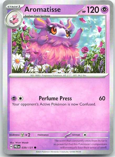 Aromatisse - Prismatic Evolutions #039/131