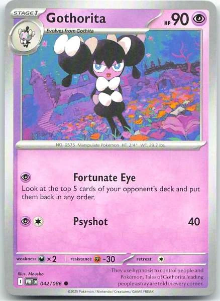 Gothorita - White Flare #042/086