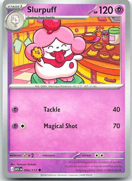 Slurpuff - Ascended Heroes #094/217