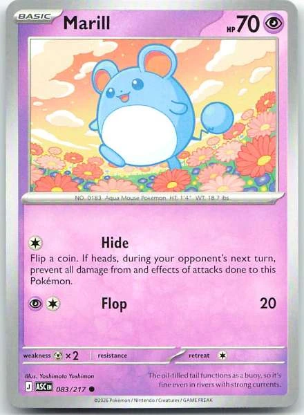 Marill - Ascended Heroes #083/217