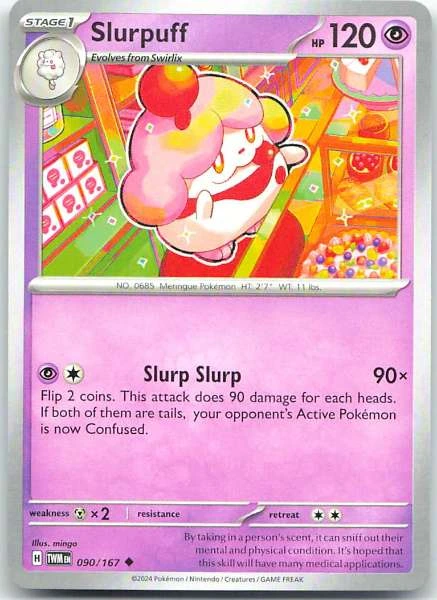 Slurpuff - Twilight Masquerade #090/167