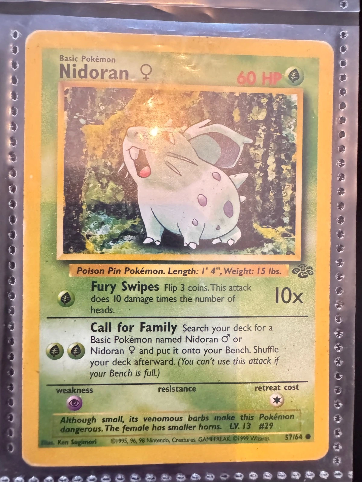 Nidoran - Jungle #57/64