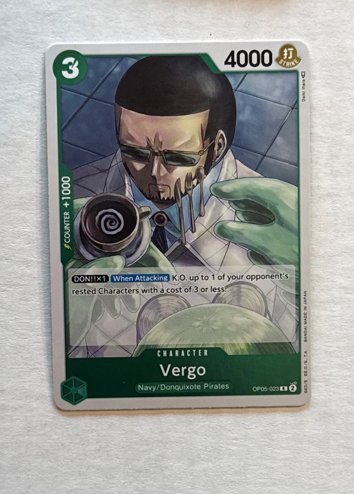 Vergo - Awakening of the New Era #OP05-023