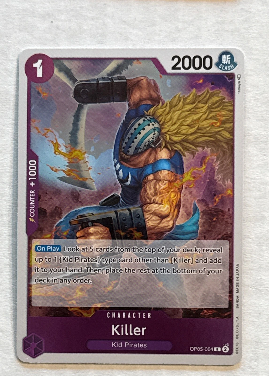 Killer - Awakening of the New Era #OP05-064