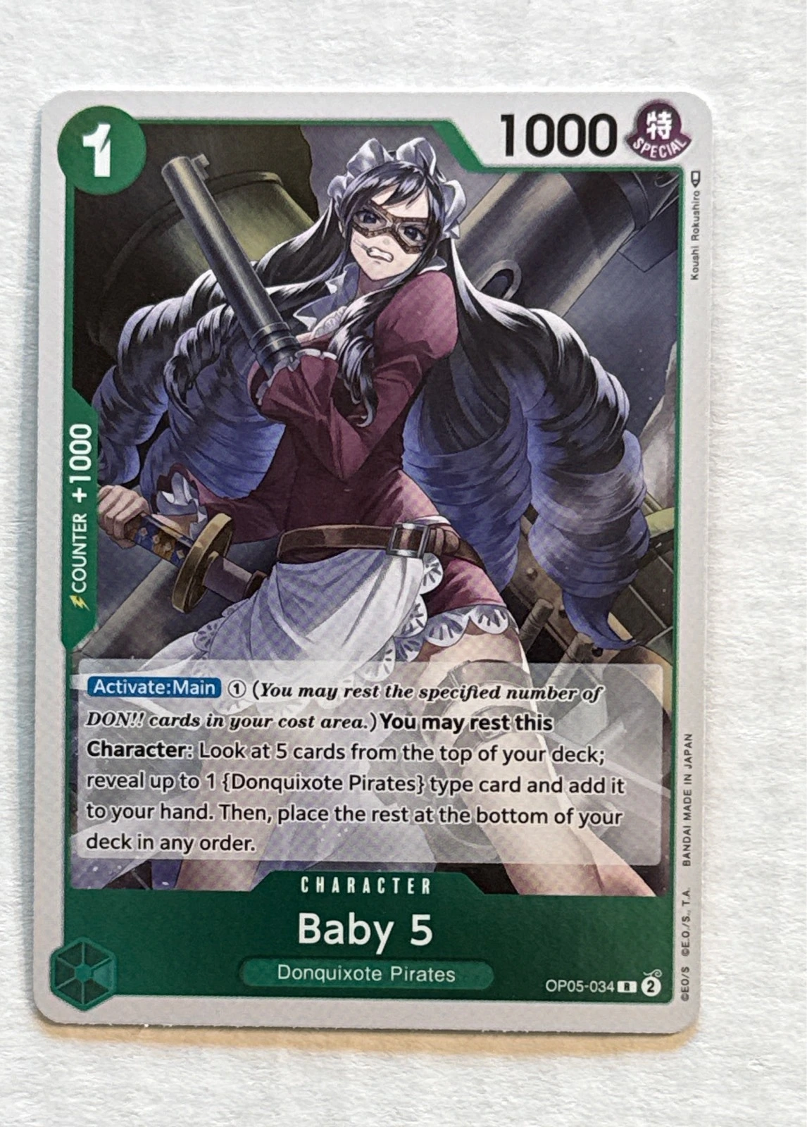 Baby 5 - Awakening of the New Era #OP05-034
