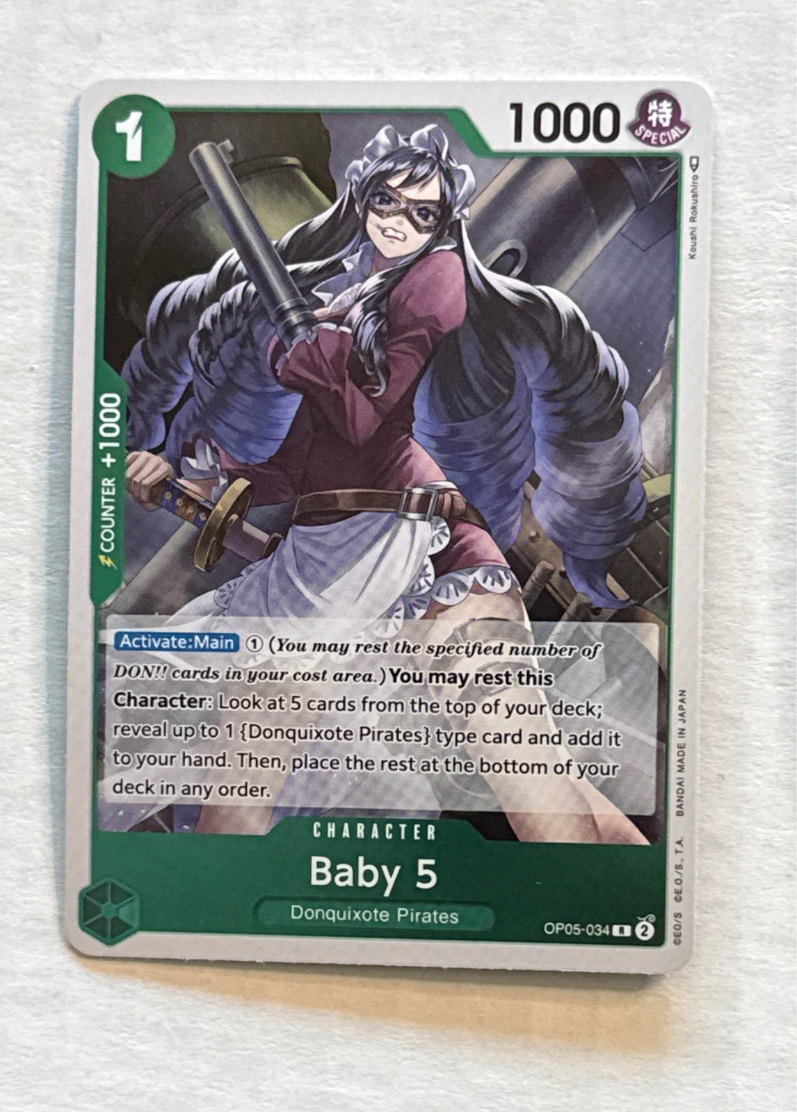 Baby 5 - Awakening of the New Era #OP05-034